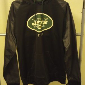 Majestic Ny Jets Hooded sweatshirt size X-Large